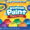 CRAYOLA Washable Paints - Assorted Colours (Pack of 6) - Image 2